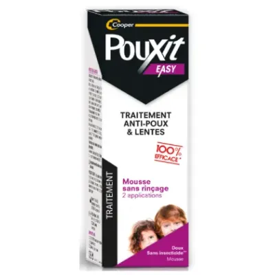 POUXIT EASY MOUSSE SANS RINCAGE ANTI-POUX&LENTES 100ML