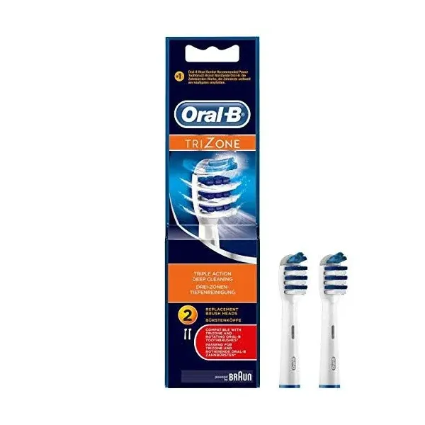 ORAL-B 2 BROSSETTES TRIZONE EB30