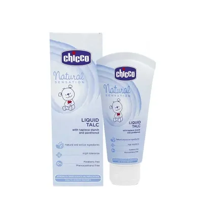 CHICCO NATURAL SENSATION LIQUID TALC 100ML