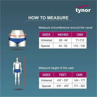TYNOR CORSET DORSO LOMBAIRE ET THORAX COURTE A34