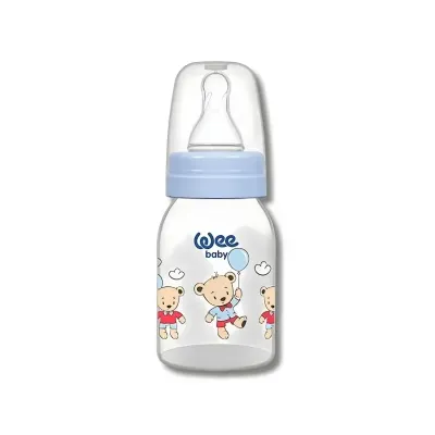 WEE BABY NATURAL BIBERON EN PLASTIQUE 0-6M 125ML 851