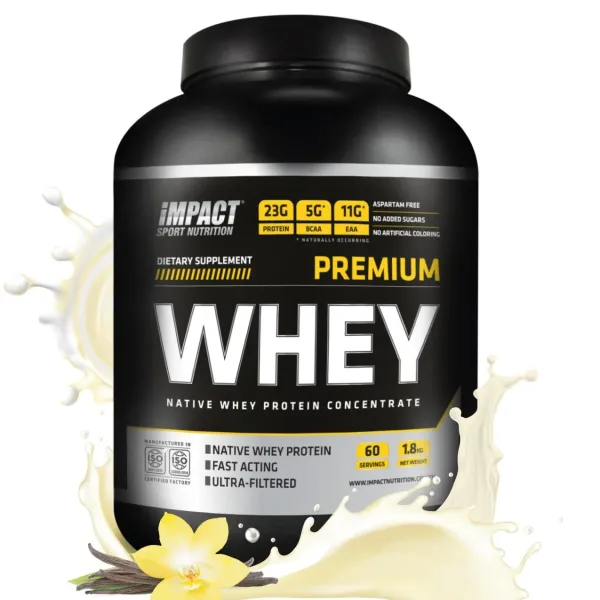 IMPACT PROTEINE PREMIUM WHEY POT DE 1.8KG