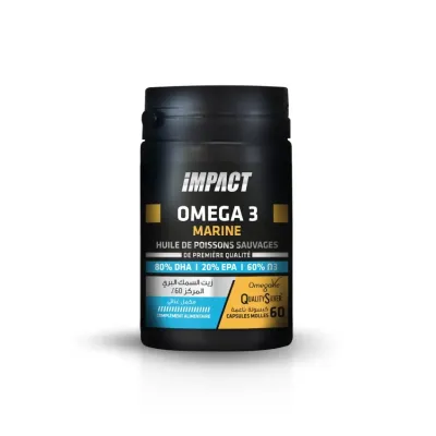 IMPACT NUTRITION MARINE OMEGA 3 60 CAPSULES