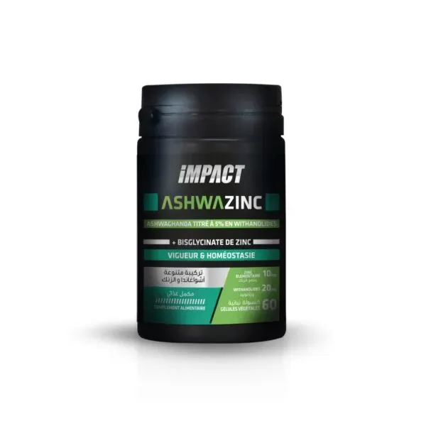 IMPACT ASHWAZINC 60 GELULES