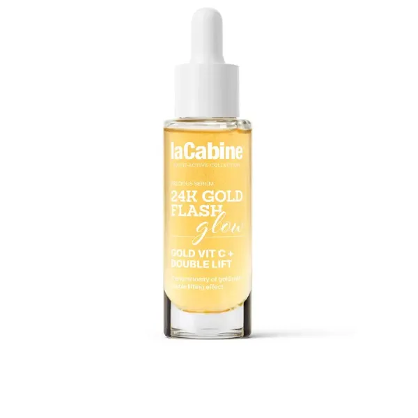 LA CABINE SERUM 24K GOLD FLASH GLOW SOIN DU VISAGE RAFFERMISSANT 30ML