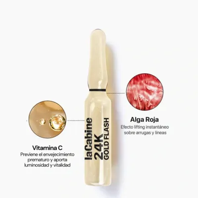 LA CABINE 24K GOLD FLASH ÉDITION LIMITÉE 1 AMPOULE