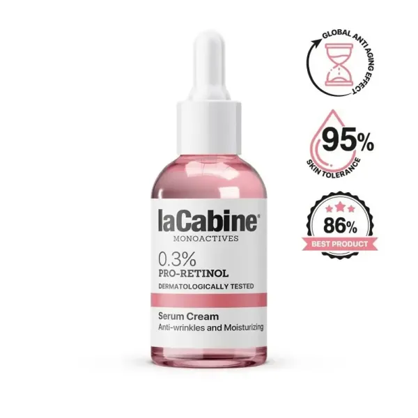 LA CABINE MONOACTIVES 0,3% PRO RETINOL SERUM CREME 30ML