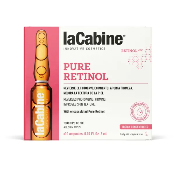 LA CABINE PURE RETINOL 10 AMPOULES