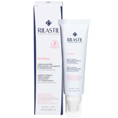 RILASTIL DIFESA CREME STERILIE EMOLLIENTE APAISANTE HYDRATANTE 50ML