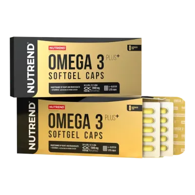 NUTREND GELULES MOLLES OMEGA 3 PLUS 120 CAPSULES