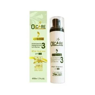 OLCARE CREME ECLAIRCISSANTE DEPIGMENTANT ANTI TACHE SPF 30