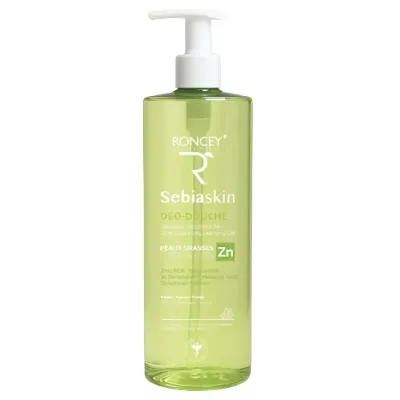 RONCEY DEO DOUCHE SEBIASKIN PEAU GRASSE 1L