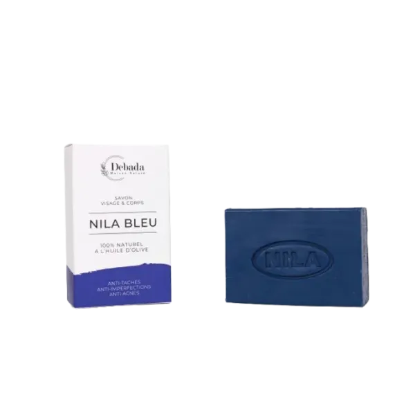 DEBADA SAVON VISAGE ET CORPS NILA BLEU 120GR