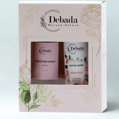 DEBADA COFFRET PARFUM ET LAIT DE CORPS SEDUCTION FATALE