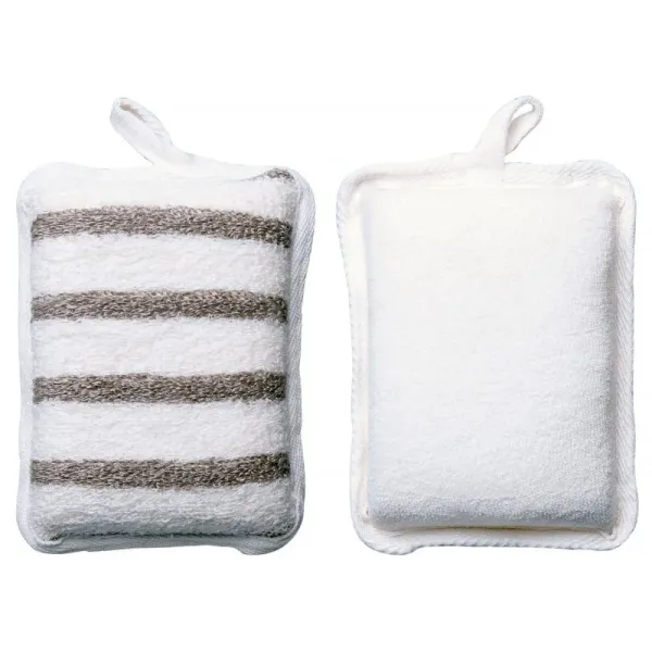 TITANIA EPONGE DE MASSAGE EN CHANVRE TERRY BEIGE 7700