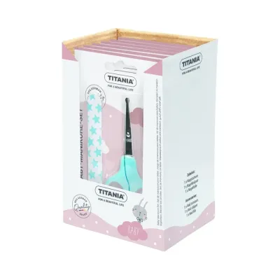TITANIA B BOX SET MANUCURE BEBE 3 PIECES 1296