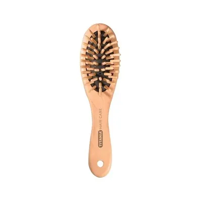 TITANIA BROSSE PNEUMATIQUE POILE EN BOIS 18 CM 2820