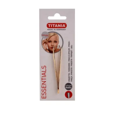 TITANIA PINCE A EPILER DORE 1074/GG