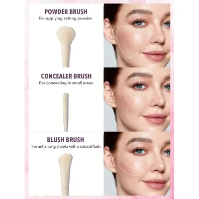 AZAL SET DE 8 PINCEAUX MAQULLAGE EDITION LIMITEE