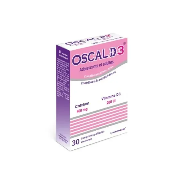 PHARMACARE OSCAL D3 BOITE DE 30