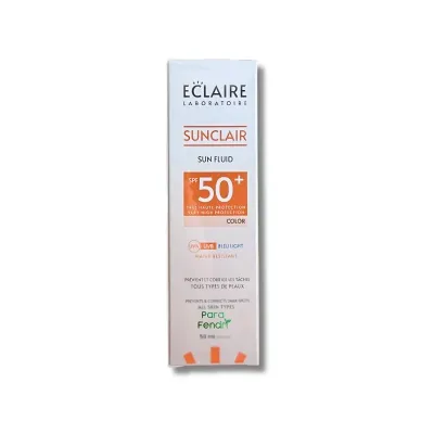 ECLAIRE SUNCLAIR ECRAN FLUIDE TEINTE ANTI TACHES SPF 50+ 50ML