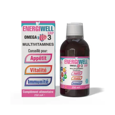 ENERGIWELL OMEGA 3 SIROP 250ML