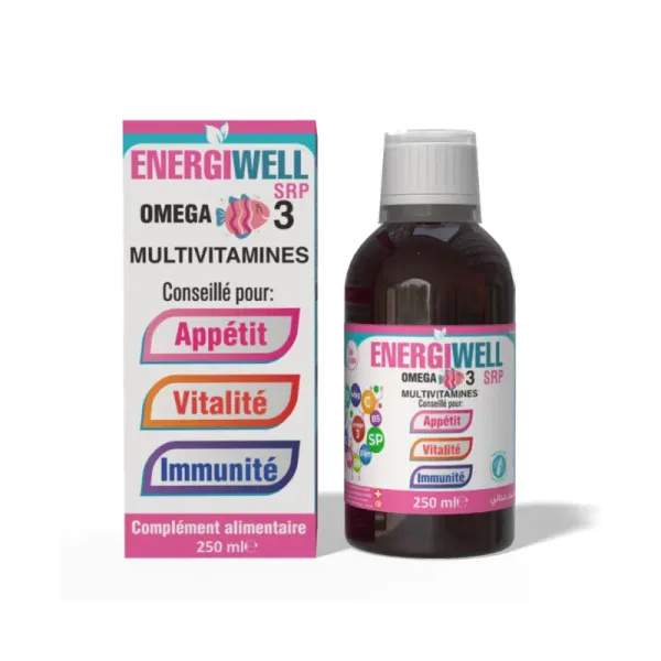 ENERGIWELL OMEGA 3 SIROP 250ML