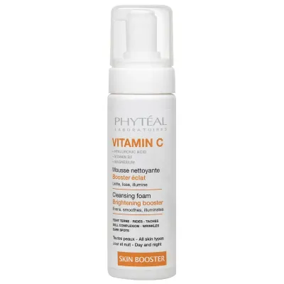 PHYTEAL VITAMINE C MOUSSE NETTOYANTE 200 ML