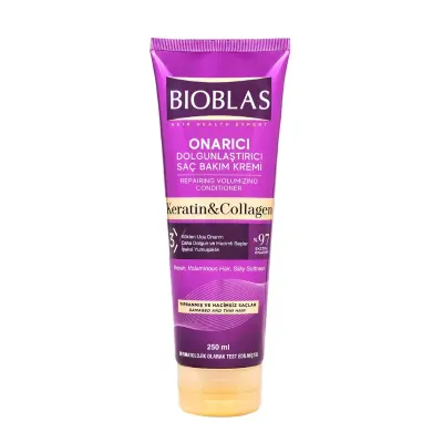 BIOBLAS APRES SHAMPOING AU COLLAGENE ET A LA KERATINE ANTI CHUTE 250ML