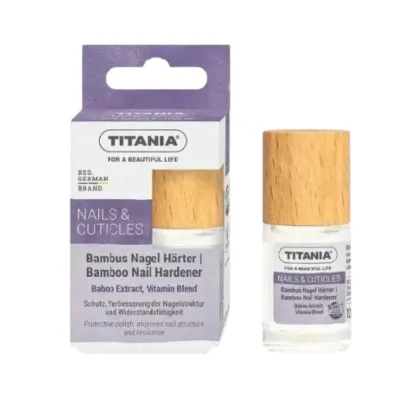 TITANIA VERNIS DURCISSEUR POUR ONGLES AU BAMBOU 12ML REF 1113