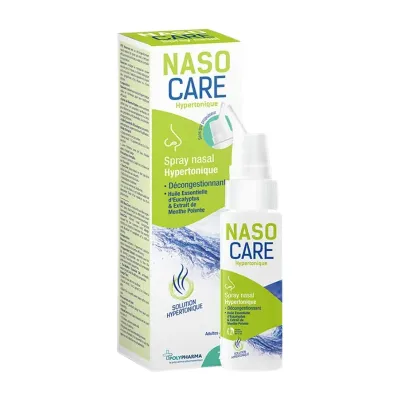 POLYPHARMA NASOCARE NASAL HYPERTONIQUE EUCALYPTUS 75ML