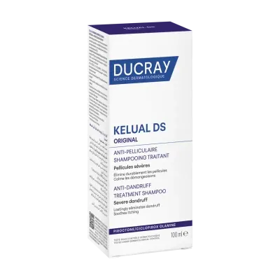 DUCRAY KELUAL DS SHAMPOOING TRAITANT ANTI PELLICULAIRE 100ML