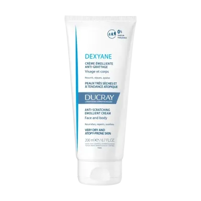 DUCRAY DEXYANE CREME EMOLLIENTE ANTI GRATTAGE PEAUX TRES SECHES A TENDANCE ATOPIQUE 200ML