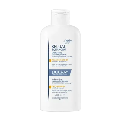 DUCRAY KELUAL SQUANORM SHAMPOOING PELLICULES SECHES 200ML