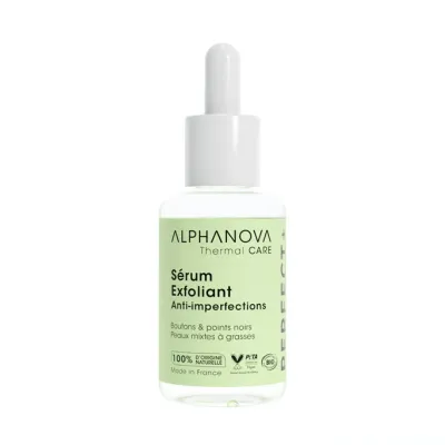 ALPHANOVA THERMAL CARE SERUM EXFOLIANT ANTI IMPERFECTIONS PERFECT+ 30ML