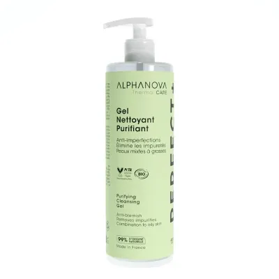ALPHANOVA THERMAL CARE GEL NETTOYANT ANTI IMPERFECTIONS PERFECT+ 400ML