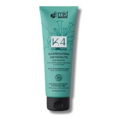 MKL GREEN NATURE K4 SHAMPOING ANTI CHUTE CHEVEUX FATIGUES BIO 250ML
