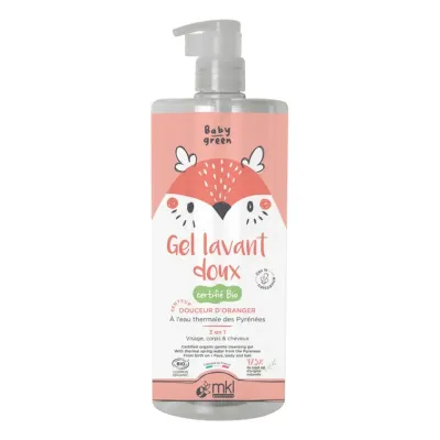 MKL GREEN NATURE BABY GREEN GEL LAVANT DOUX BIO 1L
