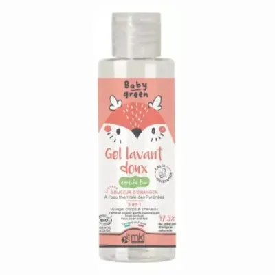 MKL GREEN NATURE BABY GREEN GEL LAVANT DOUX BIO 100ML