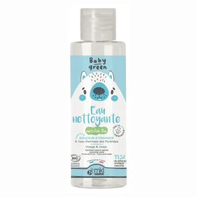MKL GREEN NATURE BABY GREEN EAU NETTOYANTE BIO 100ML