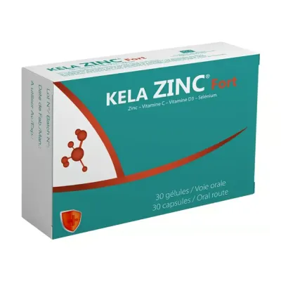 XEN KELA ZINC FORT 30 GELULES