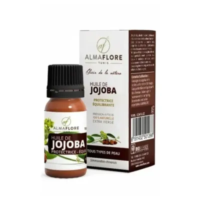 ALMAFLORE HUILE DE JOJOBA BIO 10ML