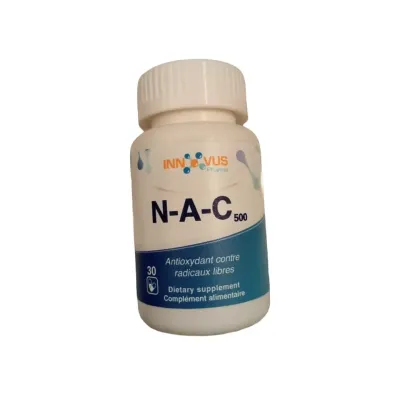 INNOVUS PHARMA N-A-C 500 BT/30