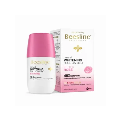 BEESLINE DEODORANT ECLAIRCISSANT ELDER ROSE ROLL ON