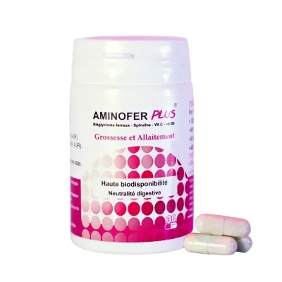 BIOHEALTH AMINOFER PLUS 30 GELULES