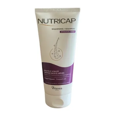 NUTRICAP SHAMPOING REPARATEUR CHEVEUX SECS ABIMES 200ML