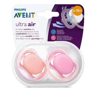 AVENT SUCETTE ULTRA AIR 6-18M
