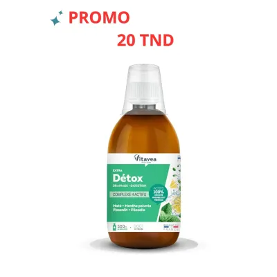 PROMO VITAVEA EXTRA DETOX DRAINEUR CITRON 500ML