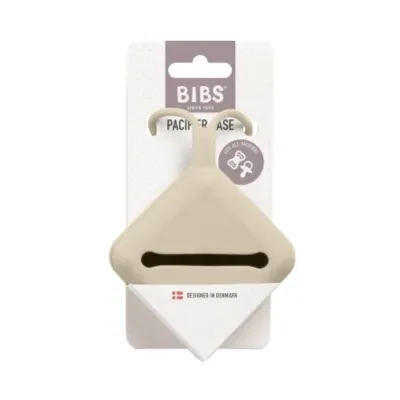 BIBS PACIFIER CASE BOITE A TETINES VANILLA
