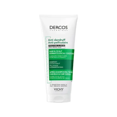 VICHY DERCOS ANTI PELLICULAIRE APRES SHAMPOOING TRAITANT 200ML